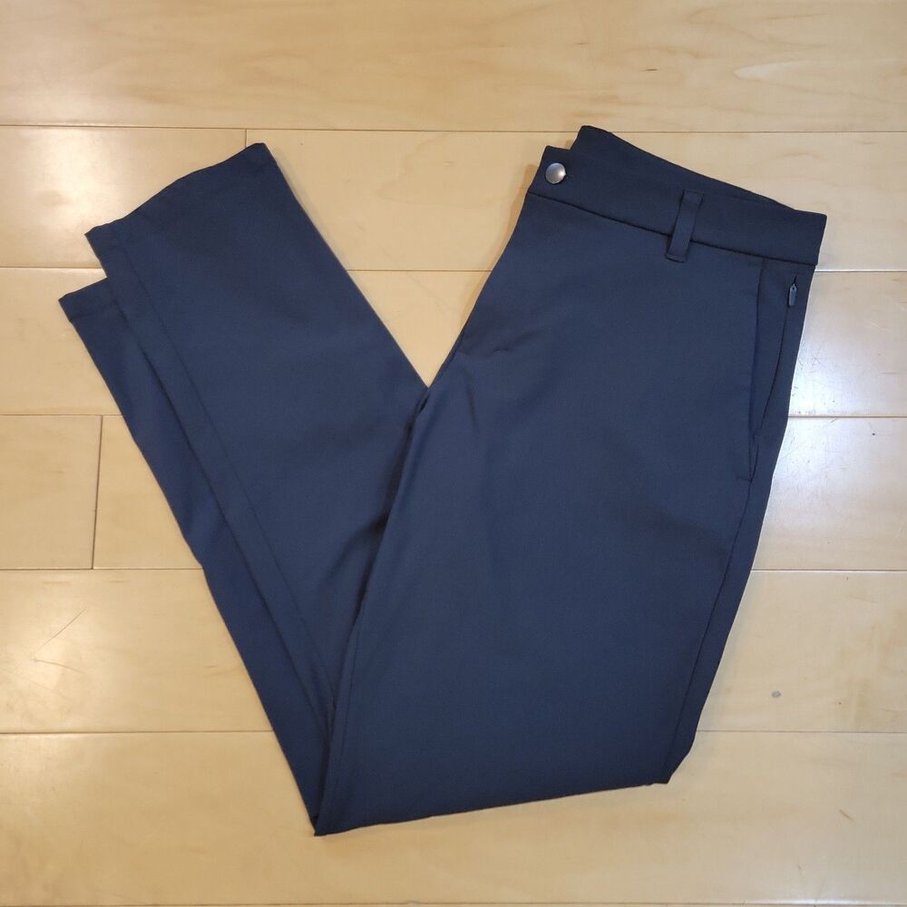 Lululemon Commission Pants Warpstreme Obsidian Grey Size 32x30 M5AEXS Classic